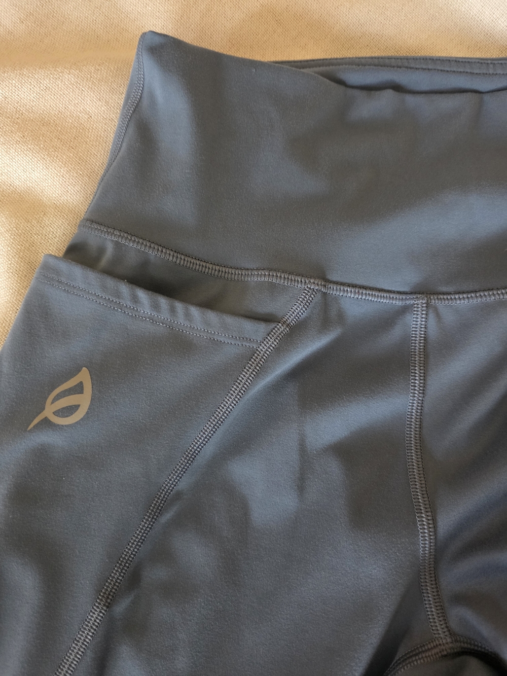 P'TULA High-Waist Blue Performance Leggings Yoga Ankle Size XS Active